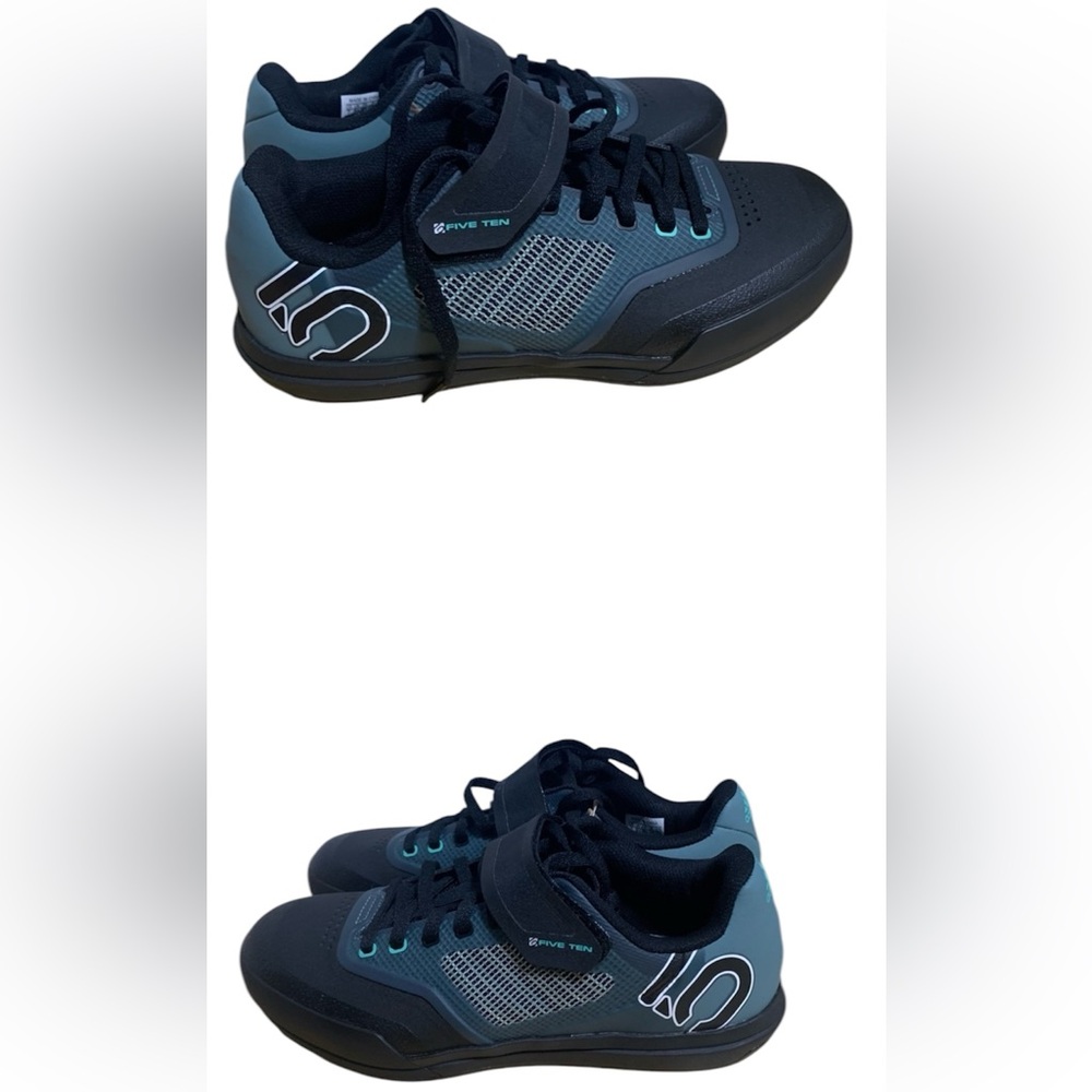 NWT adidas hellcat pro mountain clippless bike shoes size 7 black and gray